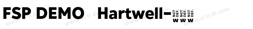 FSP DEMO   Hartwell字体转换